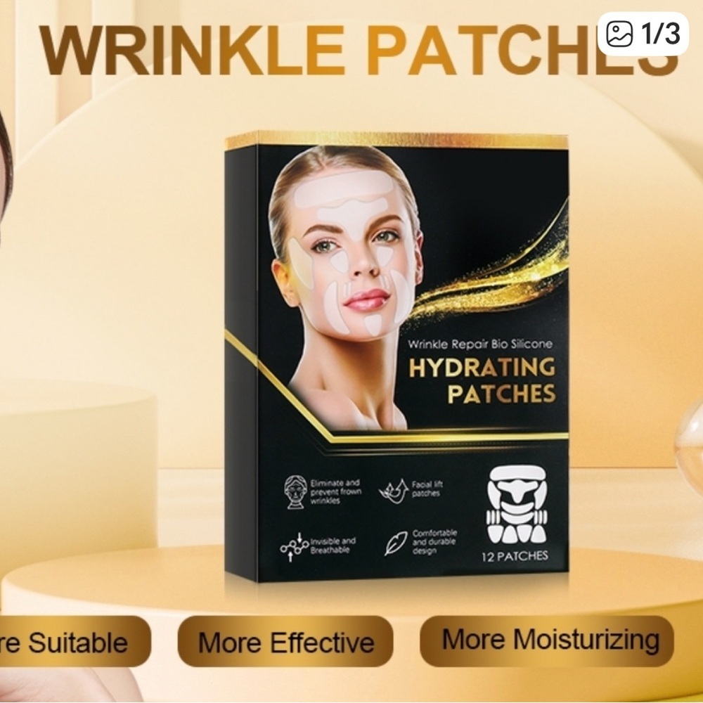 Silicone Wrinkle Repair Hydrating Patches NIB